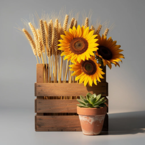 DIY Autumn Harvest Bouquet Kit – Warm Tones